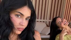 Kylie & Kendall Jenner Keep It Fun For Beach Outing In France