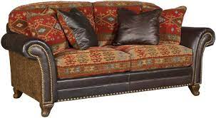 Leather Couch With Tapestry Cushions Wanting To Cover The Cracked Cushions On Our Leather Furniture I Furniture Dream Furniture Mattress Furniture