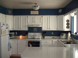 Amazing Kitchen Cupboards Paint Looks Elegant In Soft Colors Pure White Kitchen Cupboards Paint Idea Blue Kitchen Walls Kitchen Design Kitchen Cabinet Colors