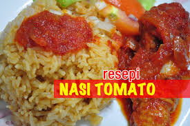 Taburkan sedikit gula, jika suka. Resepi Nasi Tomato Ayam Masak Merah Azie Kitchen Resepi Ayam F