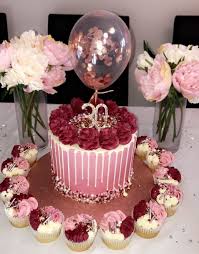 Absolut Liebe Diese Farben In 2020 25th Birthday Cakes 28th Birthday Cake Beautiful Birthday Cakes