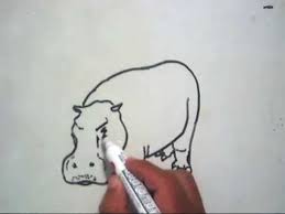 Tujuan dari cara mewarnai ini adalah agar gambar lebih rapi dan sentuhan. Cara Gambar Kuda Nil