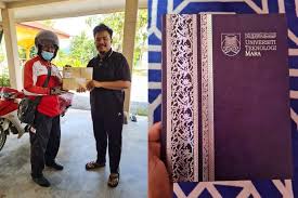 We did not find results for: Hanya Berselipar Selepas Joging Graduan Uitm Sempat Tukar Baju Untuk Majlis Konvo Dengan Abang Pos Laju Yang Penting Skrol Saya Asli Bukan Fake Viral Mstar