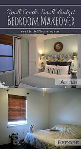 Small Condo Small Budget Bedroom Makeover Before After Addicted 2 Decorating Budget Bedroom Makeover Small Bedroom Makeover Condo Bedroom