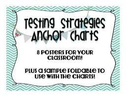 Testing Strategies Anchor Charts