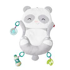 Fisher Price All In One Panda Plush Playmat With Baby Rattle And Teether Toy Walmart Com