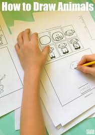 A larger version will open in a new tab or window. How To Draw Animals For Kids Draw Write Pages Teach Beside Me