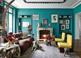 Le bleu canard, star de votre déco. Deco Salon Bleu Canard Peinture Mobilier Et Accessoires
