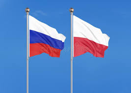 Матч россии в польше — ни уму ни сердцу. Russia Vs Poland Thick Colored Silky Flags Of Russia And Poland 3d Illustration On Sky Background Illustration Stock Illustration Illustration Of Dialog Disagreement 152171333