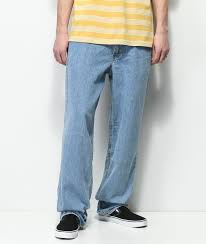 Levi S Baggy Basket Light Blue Denim Jeans Zumiez