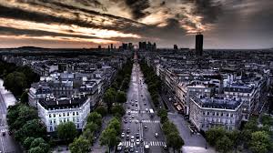 Man beside car digital wallpaper, digital art, futuristic city. 50 Beautiful Cities Pictures And Wallpapers