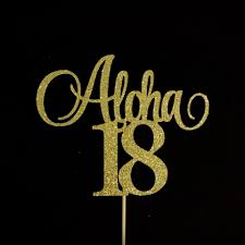 Download Atelier Elegance Any Name Happy 18th Birthday Cake Topper Custom Birthday Cake Topper 18 Home Kitchen Cake Toppers Ilsr Org