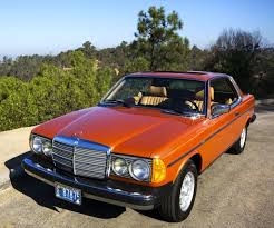Image result for Apricot Orange 1980 Mercedes