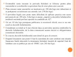 Afla totul despre acest proces din articol. Lichidarea SocietÄƒÈ›ilor Cu Datorii Sub Valoarea Prag De Insolventa