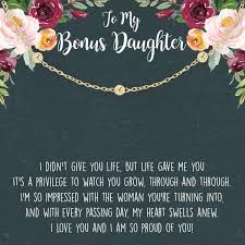 Stepdaughter Bracelet Sister In Law Gifts Sister In Law Quotes Thinking Of You