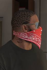 You can wear the brim of your hat facing forward, to the rear or to the side. Blood Gang Bandana For Franklin Gta5 Mods Com