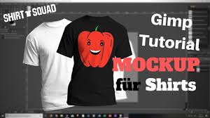 It's as easy as uploading your design and picking your shirt color! Tshirt Logo Mit Gimp Erstellen