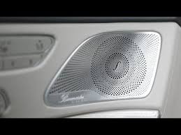 Mercedes Benz Tv The Burmester Sound Experience In The New S Class Mercedes Benz Mercedes S Class Benz
