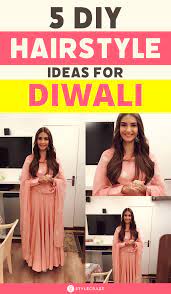 5 Diy Hairstyle Ideas For Diwali Diy Hairstyles Diy Hairstyles Easy Hair Styles