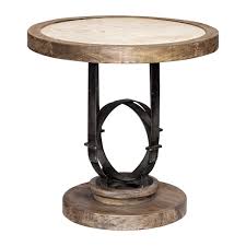 Sydney Side Table Uttermost In 2020 Light Oak Oak Accent Wood Accents