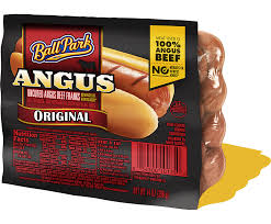 angus beef hot dogs ball park brand