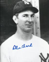 Allie Clark (DD) 1947 World Series Champs New York Yankees Signed 8x10  Photo COA