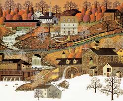 Charles wyoscki prairie wind flowers. Waterfall Valley 1000 Piece Jigsaw Puzzle Charles Wysocki Jigsaw Toys Hobbies