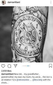 Damian lillard's tattoos began on his arms in his college days and have grown to take over his portland trail blazers point guard damian lillard has had ink on his arms since the days before his. It S Settled Ripcity