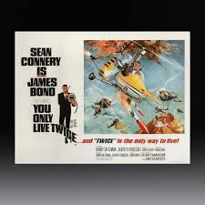 James Bond Little Nellie & You Only Live Twice UK Quad Poster Collectible