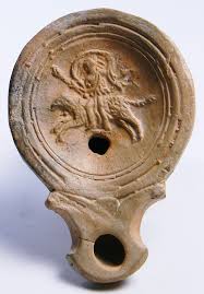 roman olive oil lamp antike mythologie