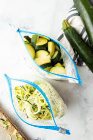 Spread the zoodles in a single layer onto a large baking sheet. How To Freeze Zucchini Three Ways Wholefully