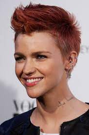 16 Pompadour Quiff Hairstyles For Women Pretty Designs Short Punk Hair Short Red Hair Rock Hairstyles