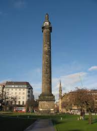 A statue (1818), by sir francis chantrey, of dundas stands against the north wall inside parliament hall in edinburgh. The Melville Monument Edinburgh World Heritage
