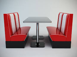 Wall benches are an ideal way to utilize all of your space while providing your guests with a pleasurable dining experience. Retro Diner Booths Set 3d Model 30 Obj Fbx Dae 3ds Max Free3d