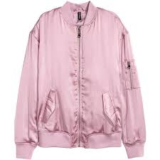 H M Satin Bomber Jacket 29 99 60 Liked On Polyvore Featuring Outerwear Jackets Tops Clothing Satin Bomber Jacket Bomber Jacket Stand Collar Jackets