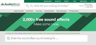 There are websites that offer sound effects free of cost and we have come up here with a fine list of top 10 websites for free sound effects. 15 Awesome Free Sound Effects Sites Reviewed Wyzowl