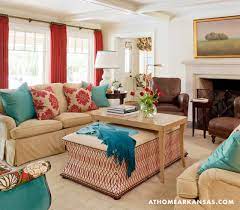 There S Still No Place Like Home At Home In Arkansas Living Room Turquoise Turquoise Room Living Room Red