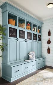 Make Your Morning Routine A Little Easier With Smart Family Friendly Hallway Storage Hallway Storage Mudroom Cabinetry Mud Room Storage