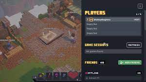 To play with friends locally, just connect additional controllers on the character select screen. How To Play Local Co Op Invite Friends And Online Multiplayer In Minecraft Dungeons Youtube
