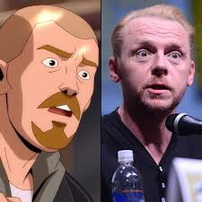DYK Garth Ennis, creator of @theboystv comics, originally modeled the  comic-book character Hughie after actor Simon Pegg? Well, it all came to  fruition when Simon Pegg voiced the animated Hughie in an