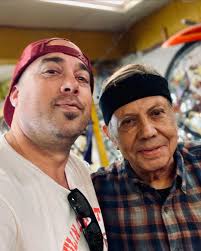 We had the pleasure of spending a little time with the “Godfather of  Lowrider Bikes” Jo Manny Silva, 77, of Manny's Bike Shop in Compton, CA.  After wrecking his motorcycle at age