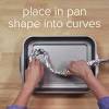 Put the meat in a roasting pan or a large cast iron pan and into the oven for 20 minutes. 1