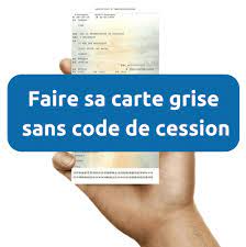 Maybe you would like to learn more about one of these? Ou Trouve T On Le Code De Cession Pour Une Demande Carte Grise