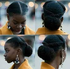 Natural hair updo styling for black women to style their hair at home. Best Packing Gel Hairstyles In Nigeria In 2020 Be Trendy Legit Ng