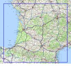 Une carte détaillée des aires de repos et de services est disponible sur. Carte Routiere Du Sud Ouest Carte Routiere Sud Ouest Carte