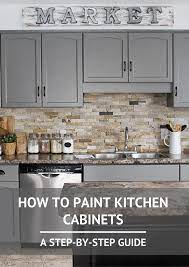Painted cabinets look smart and can have a direct impact on the ambiance of a room. How To Paint Kitchen Cabinets