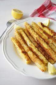 asperges blanches panees alimentation cuisine et boissons panais