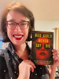 Less than a week before BAD GIRLS NEVER SAY DIE hits the shelves! This is  my gender-flipped, feminist-reimagining of The Outsiders, and I can't wait  for you to meet Evie and friends.