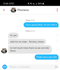 Jasper is our expert conversationalist and wordsmith. Her Bio Said She Had Good Jokes That Ll Make Me Laugh But I Didn T Find It Funny Tinder