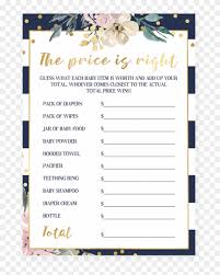 Also sometimes called a 'pregnancy pool', 'baby pool', 'baby due date pool', etc., friends & family can share their hunches about the baby's date of birth, time of birth, sex, weight, hair color and more! Guess The Price Game For Baby Shower By Littlesizzle Baby Shower Game The Price Is Right Free Transparent Png Clipart Images Download